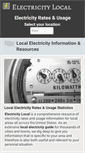 Mobile Screenshot of electricitylocal.com