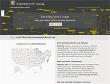 Tablet Screenshot of electricitylocal.com